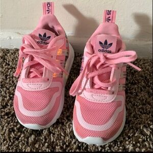 Adidas Mesh Little Girls Sneakers